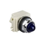 Schneider 9001KP7L9 30 mm 230 Watt AC Ba 9S IP66 Mavi Sekizgen Pilot Işığı