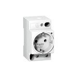 Schneider A9A15035 iPC 250V AC 2P+E 16A Alman Tipi DIN Soketi