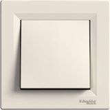 Schneider Asfora Krem Light Anahtar Çerçeve Dahil