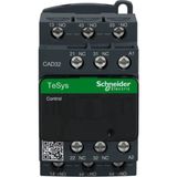 Schneider CAD32M7 Yardımcı Kontaktör, D Serisi, 3 Na + 2 Nk, Ac