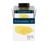 Schneider Cam Şişe 15 ml Sarı 6935 Dolma Kalem Mürekkebi