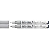 Schneider Chrome Marker Paint-It 060 Ayna Efekti Kalem 0.8 ve 2 mm Set
