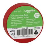 Schneider Electric 2420100 Kırmızı İzole Bant 19Mmx20 Metre 8'Li Paket