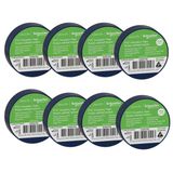 Schneider Electric 2420102-8 20 mt 19 mm 8 Adet Mavi Lacivert PVC İzolasyon Bandı
