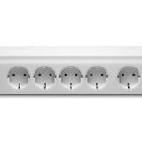 Schneider Electric APC 5V-2.4A Beyaz 2 USB Girişi Anahtar Özellikli 5'li Akım Korumalı Priz