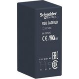 Schneider Electric Arayüz Takılabilir Röle - Zelio Rsb - 2 K/a - 12 V Dc - 8 A RSB2A080JD