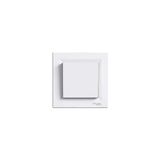 Schneider Electric Asfora Beyaz Light Anahtar (Zil-Kapı Otomatiği) + Çerçeve