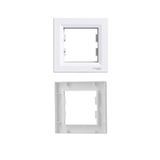 Schneider Electric ASFORA BEYAZ TEKLİ KAPAK ÇERÇEVESİ 3606480527166
