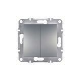 Schneider Electric Asfora Çelik Plus Komutator Priz