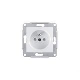 Schneider Electric ASFORA UPS PRİZ BEYAZ ÇERÇEVESİZ 3606480987045