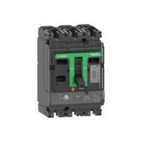 Schneider Electric C16F3TM125 NSX160F 36KA Ac 125A 3p/3d Tmd Compact Şalter