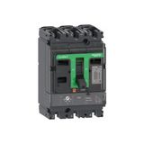 Schneider Electric C16F3TM160 Compact Şalter NSX160F 36KA Ac 3P3D 160A Tmd