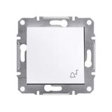 Schneider Electric Eph0800171 Asfora Beyaz Zil İşaretli Lıght Anahtar Çerçevesiz