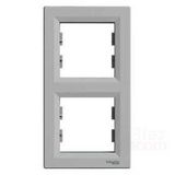 Schneider Electric EPH5810261 3606480729003 Asfora Alüminyum İkili Dikey Çerçeve