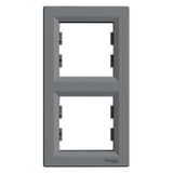 Schneider Electric EPH5810262 3606480730740 Asfora Çelik İkili Dikey Çerçeve