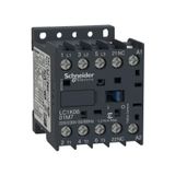 Schneider Electric , LC1K0601M7 , Tesys K Kontaktör 3p 6A Ac3 220VAC 1nk