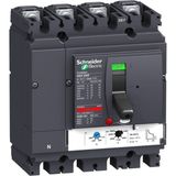 Schneider Electric LV431641 Compact NSX250F 200A 4p 36KA Kompakt Şalter Mccb - Siyah