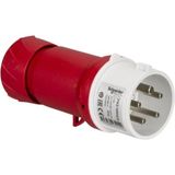 Schneider Electric PKE16M435, Düz Fiş, 5X16 Amper, Trifaze, 3p+N+T, IP44, Vida Bağlantılı
