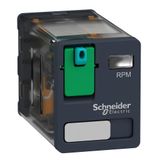 Schneider Electric RPM21BD Röle 2 Kontak 15A 24Vdc