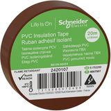 Schneider Electric Schneider Kahverengi Pvc Izolasyon Bandı 20 M x 19 mm 2420107
