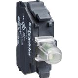Schneider Electric Schneider ZBV18B4 Harmony Xb4, Aydınlatma Bloğu, Plastik, Kırmızı, Yanıp Sönen, Entegre Led, 24 V Ac/dc