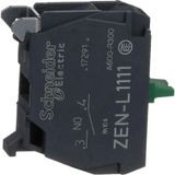 Schneider Electric Schneider ZENL1111, Harmony Xald, Buton Kutularının Tabanına Monte Edilebilir Kontak Blok, 1na