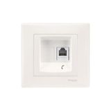 Schneider Electric Sedna Krem RJ11 Telefon Priz