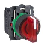 Schneider Electric XB5AK134B5 Kırmızı Işıklı Mandal Buton