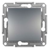 Schneider EPH0100162 Asfora Plus Çelik Tekli Anahtar Çerçevesiz