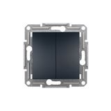 Schneider EPH0300171 Asfora Antrasit Çerçevesiz Komütatör