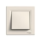 Schneider EPH0700123 Krem Asfora Çerçeveli Light Anahtar