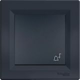 Schneider Eph0800171 Asfora Antrasit Zil İşaretli Çerçevesiz Liht Anahtar