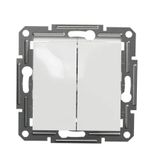 Schneider EPH1170121 Asfora Beyaz Komütatör Light Yaylı Anahtar Çerçevesiz
