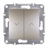 Schneider EPH1300169 Asfora Bronz Jaluzi Liht Anahtarı