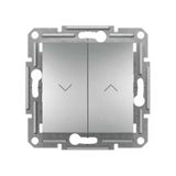 Schneider EPH1300561 Asfora Çerçevesiz Vidasız Alüminyum Jaluzi Anahtarı