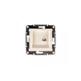 Schneider EPH4170123 Krem Asfora Çerçevesiz Telefon Prizi