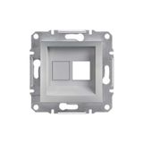 Schneider EPH4300161-02 Asfora Alüminyum Tekli Rj45 Konnektörsüz Priz
