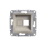 Schneider EPH4300169-02 Asfora Bronz Tekli Rj45 Konnektörsüz Priz