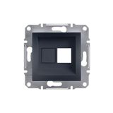 Schneider EPH4300171 Asfora Antrasit RJ45 CAT5E Utp Telefon Data Prizi