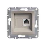 Schneider EPH4700169 Asfora Bronz 1xRJ45 Cat 6 Utp