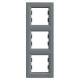 Schneider EPH5810362 Asfora Çelik 2'li Dikey Çerçeve