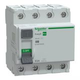 Schneider EZ9R39463 Easy9 Pro 4P 63 A AC Tipi 30 mA Kaçak Akım Koruma Rölesi