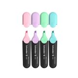 SCHNEIDER Fosforlu Kalem 4'lü Pastel Renkli Set, Job Pastel (PLYM)_rollback_1754571567833
