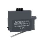 Schneider G12-25AUX240 GoPact MCCB 125-250 240V OF/SD Yardımcı Kontak