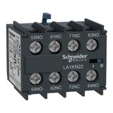 Schneider LA1KN31 3NA+1NK Vida Bağlantılı Yardımcı Kontak Bloğu