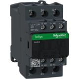 Schneider LC1D38BD Kontaktör, 18,5 Kw, 38A, 24 Vdc