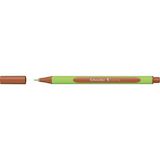 Schneider Line-Up Fineliner Keçe Uçlu Kalem Maun Kahverengi