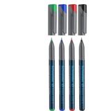 Schneıder Maxx 220 S Asetat Kalemi 0,4 mm Mavi-Kırmızı-Siyah-Yeşil ( 4 Adet ) - Mavi - Kırmızı - Siyah - Yeşil - Uç Kalınlığı