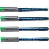 Schneıder Maxx 220 S Asetat Kalemi 0,4 mm Yeşil ( 4 Adet ) - Uç Kalınlığı