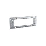 Schneider MGU7.106 Unica 185x70x6.2 6 Modül Zamak Montaj Plakası